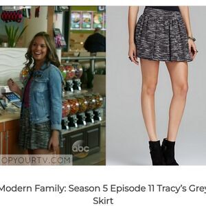 Free People Holly Go Lightly Skirt w/pockets! Size Medium Black "As Seen On TV"